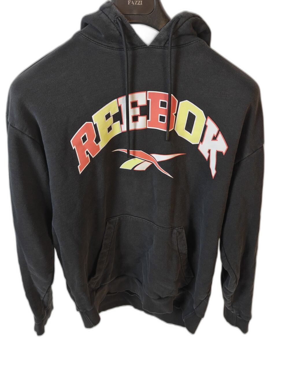 Mens Reebok Hoodie Black Large